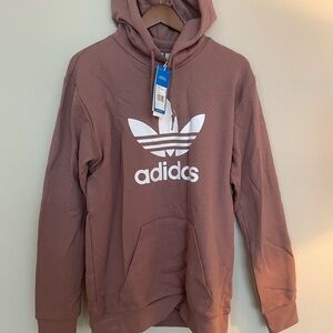 Adidas Men's Salmon Color Hoodie Sweater